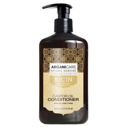 Arganicare Castor Oil odżywka bez spłukiwania stymulująca porost włosów 400ml