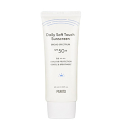 PURITO Daily Soft Touch Sunscreen SPF50+ PA++++ krem przeciwsłoneczny z ceramidami 60ml
