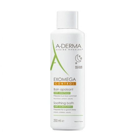 A-Derma A-Derma Exomega Control Soothing Bath kojąca kąpiel do skóry suchej i atopowej 250ml