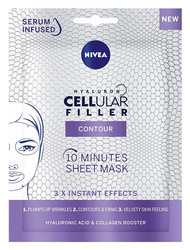 Hyaluron Cellular Filler Contour 10-minutowa maska w płachcie 1szt