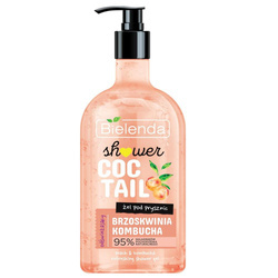 Shower Cocktail odświeżający żel pod prysznic Brzoskwinia + Kombucha 400ml