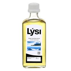 Lysi Sport Omega-3 Pure Ocean Fish Oil suplement diety o smaku cytrynowym 240ml