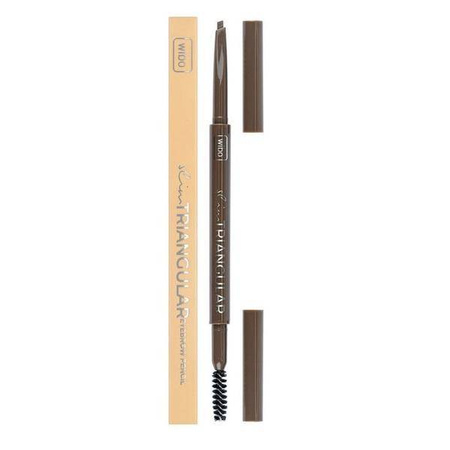 Wibo Slim Triangular Eyebrow Pencil trójkątna kredka do brwi 1 Soft Brown