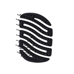 Sister Young Mila Pocket Hair Brush mała szczotka do włosów Black