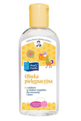 Oliwka pielęgnacyjna z olejkiem ze słodkich migdałów dla niemowląt i dzieci 200ml