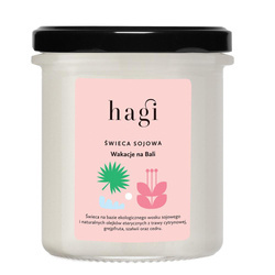 Mała świeca sojowa Wakacje na Bali 215ml