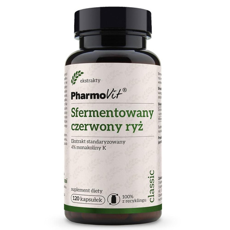 Sfermentowany czerwony ryż suplement diety 120 kapsułek