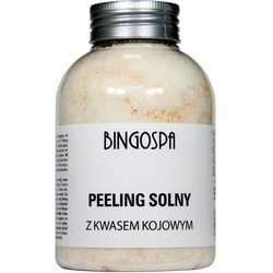 Peeling solny z kwasem kojowym 580g