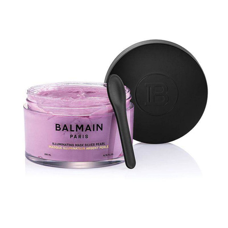 BALMAIN - Illuminating Mask Silver Pearl rozświetlająca maska do włosów blond i siwych 200ml