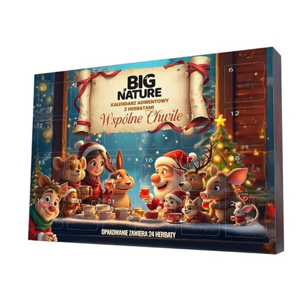 Big Nature Wspólne Chwile kalendarz adwentowy z herbatami 24szt
