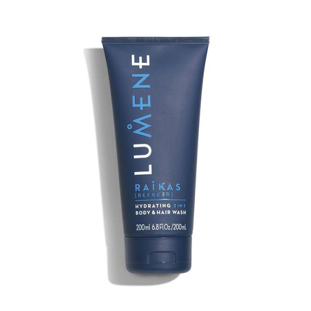 Lumene - Men Raikas Hydrating 2in1 Body & Hair Wash nawilżający żel do mycia ciała i włosów 2w1 200ml