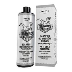Men szampon do włosów siwych przyciemniający Średnie Tony 200ml
