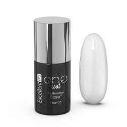 One Coat Multifunction Fiber Base baza hybrydowa z włóknami Sparkling Snow 7g