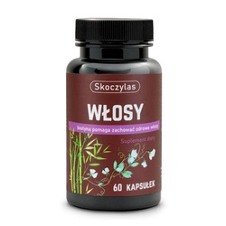 Włosy L-cysteina + biotyna + L-metionina suplement diety 60 kapsułek