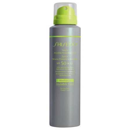 SHISEIDO Sun Sports Invisible Protective Mist SPF50+ mgiełka ochronna do twarzy i ciała 150ml