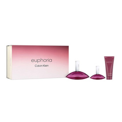 Euphoria zestaw woda perfumowana spray 100ml + woda perfumowana spray 30ml + balsam do ciała 100ml