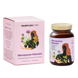 Health Labs Care Menopause Natural+ wsparcie organizmu podczas menopauzy suplement diety 60 kapsułek
