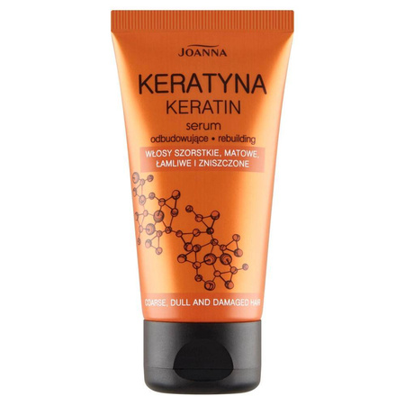 Keratyna serum odbudowujące do włosów matowych i zniszczonych 50g