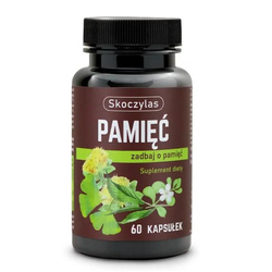 Pamięć suplement diety 60 kapsułek