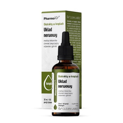 Ekstrakty w kroplach Układ nerwowy suplement diety w kroplach 30ml