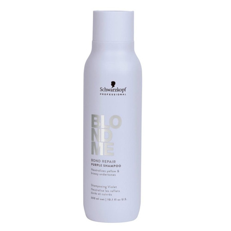 BlondMe Bond Repair Purple Shampoo fioletowy szampon neutralizujący 300ml