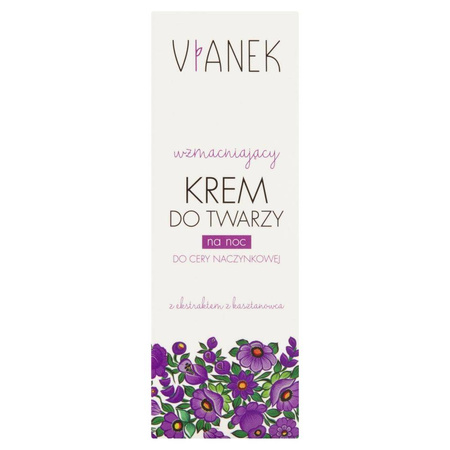 Vianek Wzmacniający krem do twarzy na noc 50ml