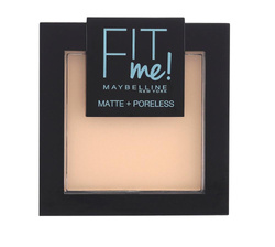 Fit Me Matte Poreless Pressed Powder puder matujący do twarzy w kompakcie 104 Soft Ivory 9g