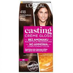 L'Oréal Casting Creme Gloss farba do włosów 418 Czekoladowa Mokka