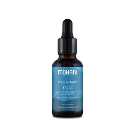 Mohani - Serum do twarzy rozjaśniające z kwasem laktobionowym 10% 30ml