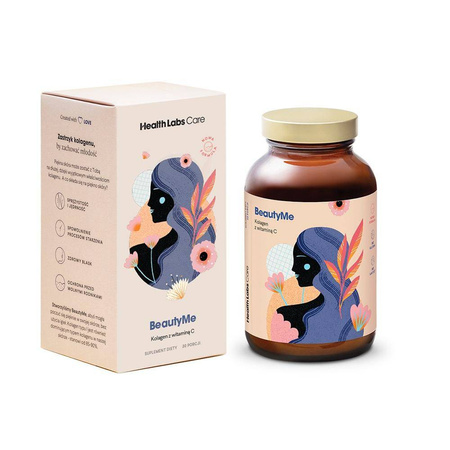 Health Labs Care BeautyMe kolagen z witaminą C suplement diety 114g