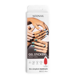 Gel Stickers Easy On lakier hybrydowy w naklejce M06 20szt