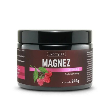 Magnez z maliną suplement diety 240g