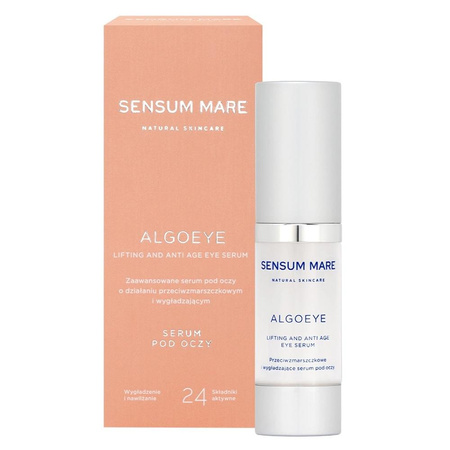 Sensum Mare Algoeye zaawansowane serum pod oczy o działaniu przeciwzmarszczkowym i wygładzającym 15ml