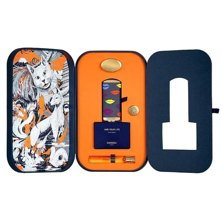 FLORAIKU And Your Lips zestaw woda perfumowana spray 50ml + woda perfumowana spray 10ml