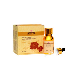 Sattva Rose Gold Serum różane serum ze złotem do twarzy 15ml
