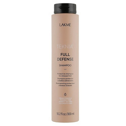 Lakme Teknia Full Defense Shampoo szampon ochronny do włosów zestresowanych 300ml