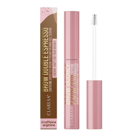 Brow Double Espresso wzmacniające żelowe serum do brwi 6g