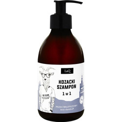 Kozacki szampon 1w1 przeciwłupieżowy z wyciągiem z drzewa herbacianego i kompleksem dwunastu ziół 300ml