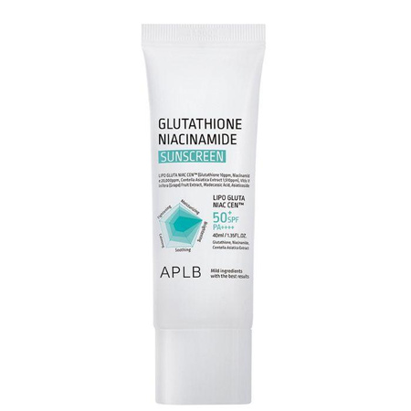 APLB Glutathione Niacinamide Sunscreen krem do twarzy z filtrem 40ml