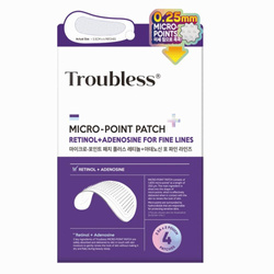 Troubless Micro-Point Patch Retinol+Adenosine For Fine Lines plastry na drobne zmarszczki na noc 9szt