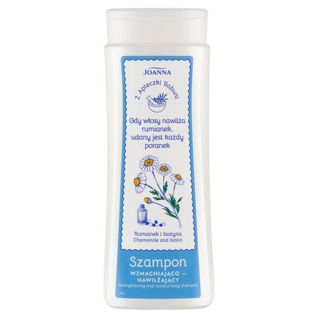 Z Apteczki Babuni szampon wzmacniająco-nawilżający 300ml
