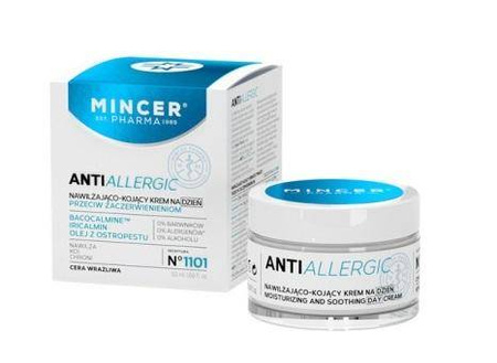 Antiallergic nawilżająco-kojący krem na dzień przeciw zaczerwienieniom No.1101 50ml