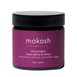Mokosh Oczyszczająca maska-peeling do twarzy Figa z Węglem 60ml