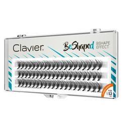 BeShaped jedwabne kępki rzęs skręt B 10D 12mm