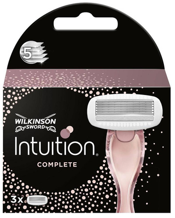 WILKINSON Intuition Complete zapasowe ostrza do maszynki do golenia dla kobiet 3szt