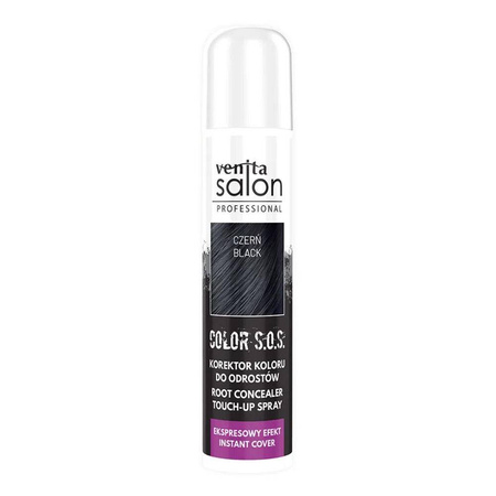 Salon Professional Color S.O.S. korektor koloru do odrostów Black 75ml