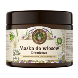 Maska drożdżowa do włosów zniszczonych cienkich i puszących się 300ml