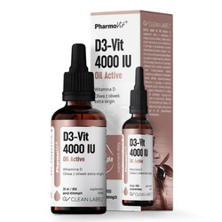 D3-Vit 4000 IU Oil Active suplement diety w kroplach 30ml