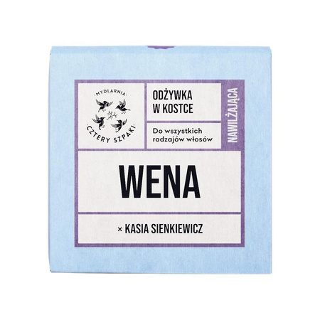 Wena x Kasia Sienkiewicz nawilżająca odżywka w kostce 55g