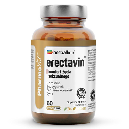 Erectavin komfort życia seksualnego suplement diety 60 kapsułek